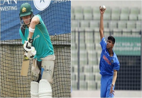 Steve Smith & Washington Sundar